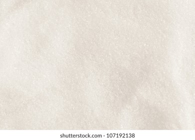 White Organic Cane Sugar Against A Background