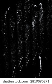 White Paint Splatter Texture on Dark Background
High contrast abstract white paint splatters, drips, and speckles over a dark black textured surface, perfect as a grunge overlay background.                              