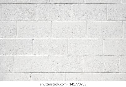 weißer gestrichener Betonblock, Hintergrundstruktur