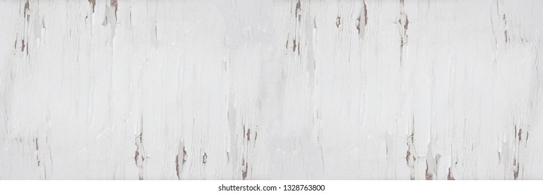 White panorama wooden texture background. wood texture with natural pattern. Old wood wallpaper.