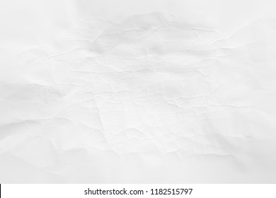 White Paper Crease Texture For Background.