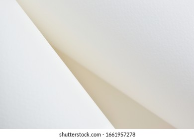 White Paper Curve And Line As Texture Abstract Background