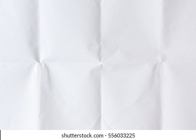 White Paper With Fold Background