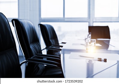 White paper with pen in meeting room. - Powered by Shutterstock