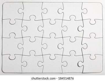 White Paper Puzzle Pieces Background Stock Photo 184514876 | Shutterstock