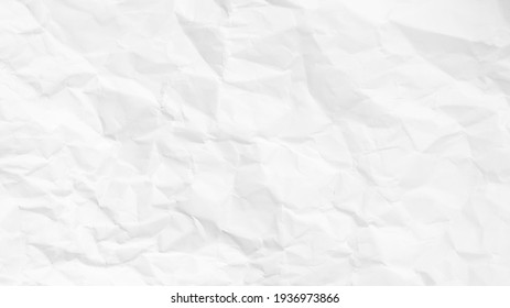 White Paper Texture background. Crumpled white paper abstract shape background with space paper for text - Shutterstock ID 1936973866