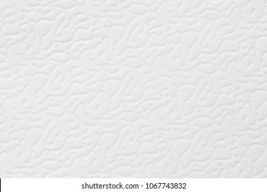 White paper texture embossed fancy pattern  for background. 