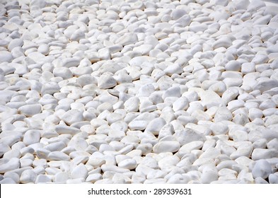 White pebbles - Santorini