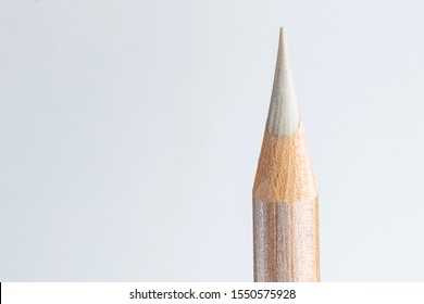 White pencil close-up on a light background. The concept of materials for drawing, training, art therapy. Minimalism, place for text. - Powered by Shutterstock