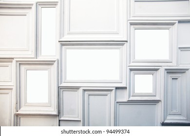 White Photo Frame On The Wall