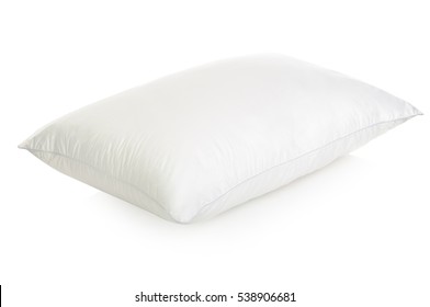 White Pillow Isolated On White Background