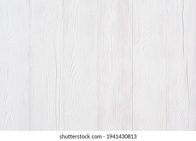 White pаinted pine board background with vertical fibers. Top view. - Shutterstock ID 1941430813