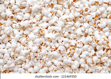 white and plain popcorn for background uses