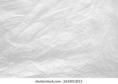 White plastic bag texture background