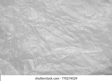 White Plastic Bag Texture Background
