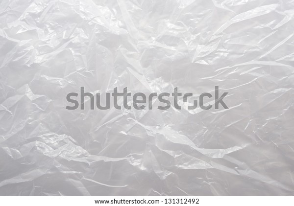 White Plastic Bag Texture Macro Background Stock Photo (Edit Now) 131312492