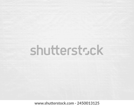 White plastic canvas texture for background.