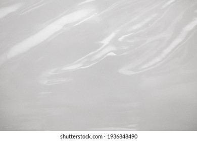 White plastic film wrap texture background - Shutterstock ID 1936848490