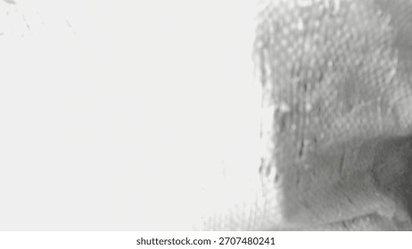 white plastic sack background slightly dusty 