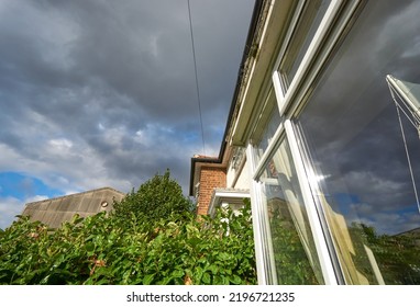 White Plastic Window Frame Example Stock Photo 2196721235 | Shutterstock