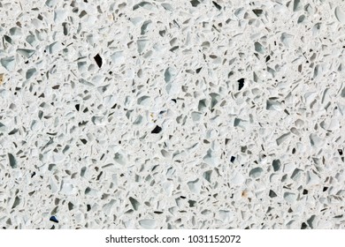 White Polished Artificial Stone Agglomerate