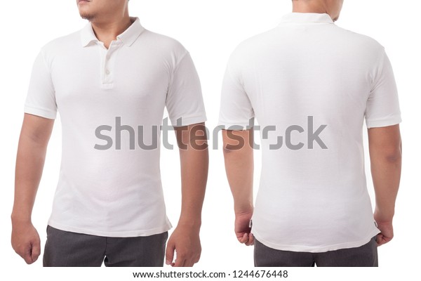 white polo tee shirt