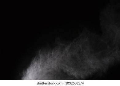 White powder explosion on white background. Colored cloud. Colorful dust explode. Paint Holi. - Shutterstock ID 1032688174