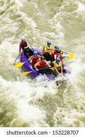 White Rafting Water Family Whitewater Rafting Boat Union Of 7 Human White Rafting Water Family Float Happy Race Mountaineer Team Holiday Spill Rapid Danger Summer Expedition Waterway Challenge Activit