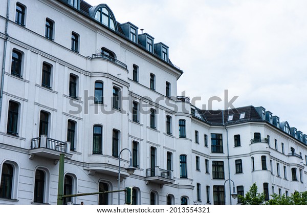 white residential\
apartment house at berlin