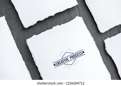 White Ripped Paper Card Mockups