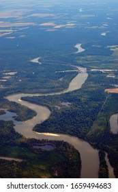 White River Devall Arkansas Aerial View 