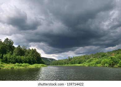 White River Rafting In The Southern Urals