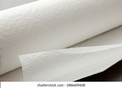 White Roll Paper Towel Background Texture