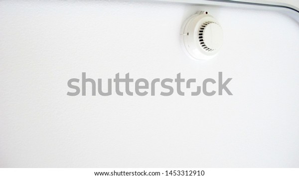 White Room Ceiling Fire Protection Smoke Stock Photo Edit Now