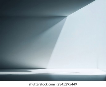 a white room with a light coming through the window - Powered by Shutterstock