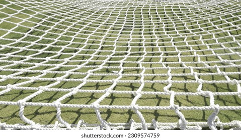 White ropes lanscape background pattern