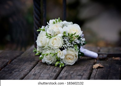 White Rose Bouquet