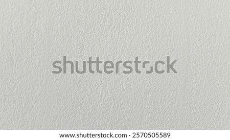 White rough plaster wall texture as background