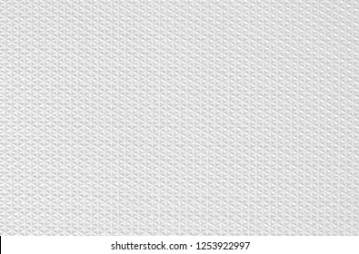 White Rubber Texture Background With Seamless Pattern.