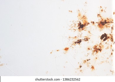 white and rusted walls rusted zinc brown and black white background texture nature light wallpaper zinc object - Shutterstock ID 1386232562