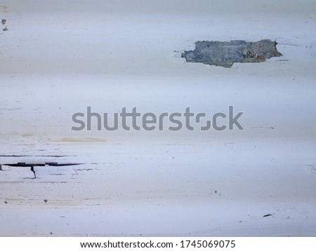 White rustic abstract design background chipped paint flaking corrogated metal sheet