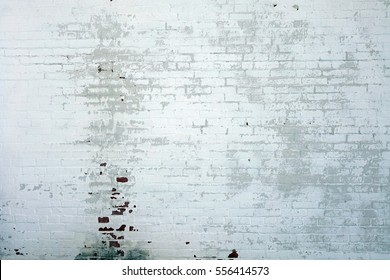 White Rustic Brick Texture. Retro Whitewashed Old Brick Wall Surface.  - Shutterstock ID 556414573