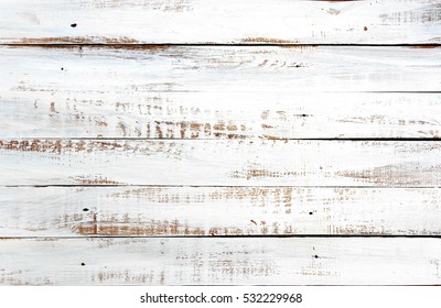   white rustic wood plank texture background. top view  - Shutterstock ID 532229968