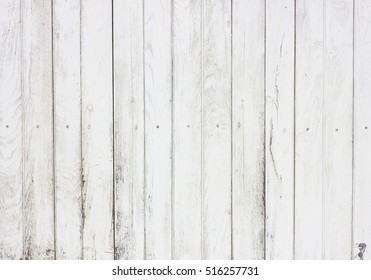 White Rustic Wood Wall Texture Background, White Pallet Wood Board
