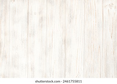 White rustic wooden vertical planks background