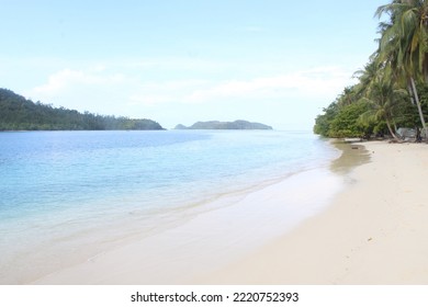 White Sand Beach Pagang Island, Padang, West Sumatra, Indonesia