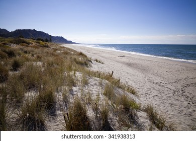 White Sand Beach, Papamoa, Bay Of Plenty, New Zealand