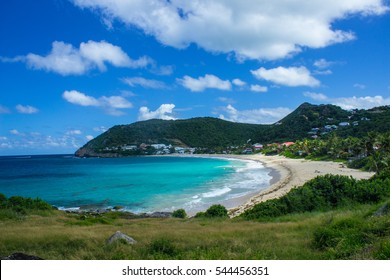 White Sand Beach In St. Barts