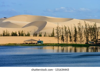 White Sand Dune In Mui Ne, Vietnam