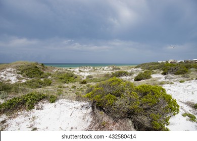 White Sand And Emerald Waters At Rosemary Beach, Florida